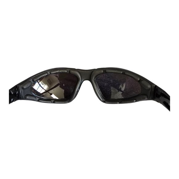 Wynd Blocker Wind Resistant Sunglasses Motorcycle Riding Black Cushion Wrap - Picture 8 of 14